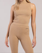 Rib Lounge Funnel Neck