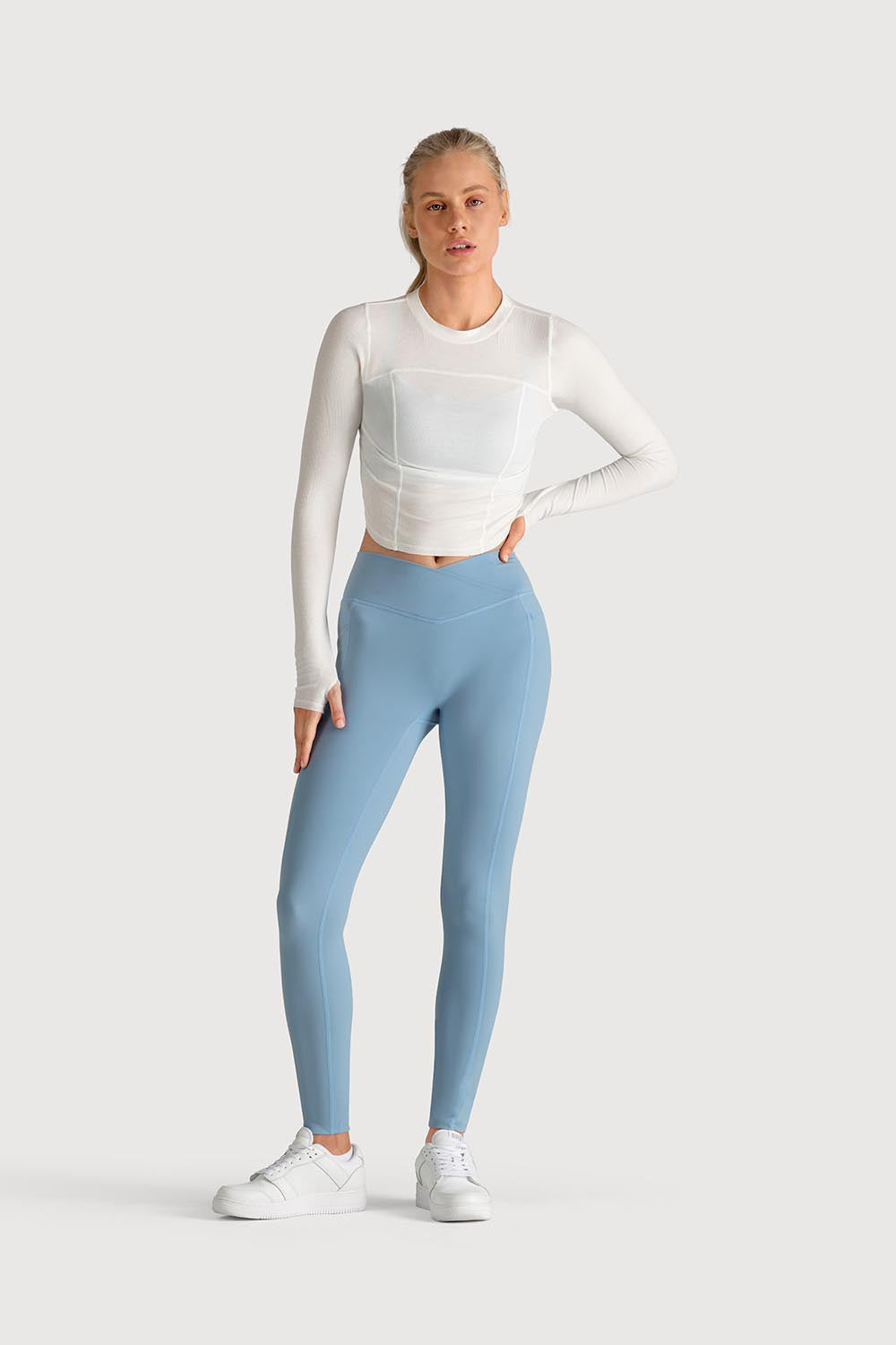 Ladies Apex Dynamic Long Sleeve Top