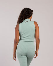 Rib Lounge Funnel Neck
