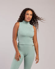 Rib Lounge Funnel Neck
