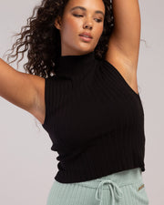 Rib Lounge Funnel Neck