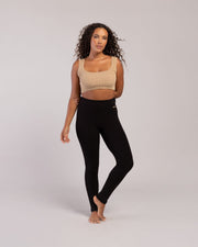 Rib Lounge Full Length Legging