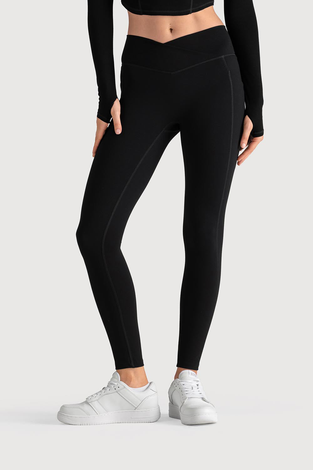 Ladies Apex Wrap Waist Legging