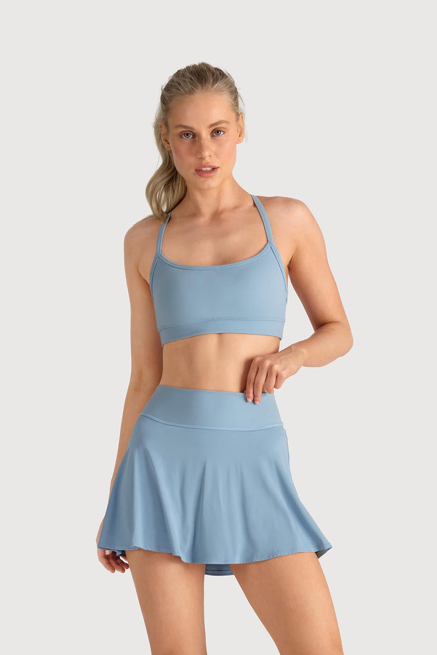 Ladies Apex High Waist Tennis Skirt