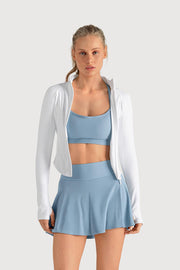 Ladies Apex Rib Contour Zip Jacket