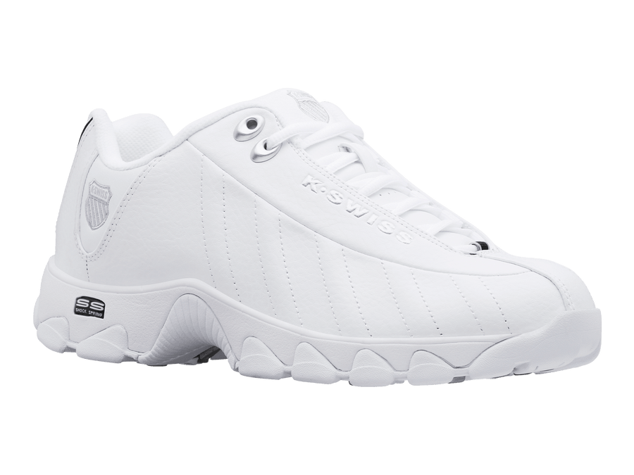 03426 - 129 - XW | ST329 CMF | WHITE/BLACK/SILVER - K - Swiss US - FOOTWEAR