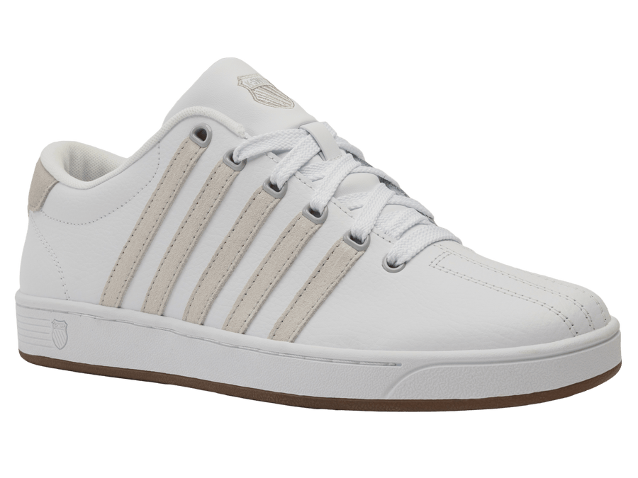 03629 - 133 - M | COURT PRO II CMF | WHITE/GRAY/GUM - K - Swiss US - FOOTWEAR