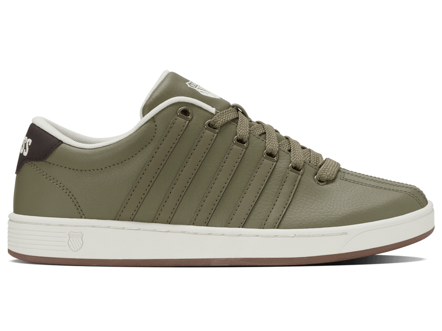 03629 - 373 - M | COURT PRO II CMF | BURNT OLIVE/LIGHT GRAY/DARK GUM/BLACK COFFEE - K - Swiss US - FOOTWEAR