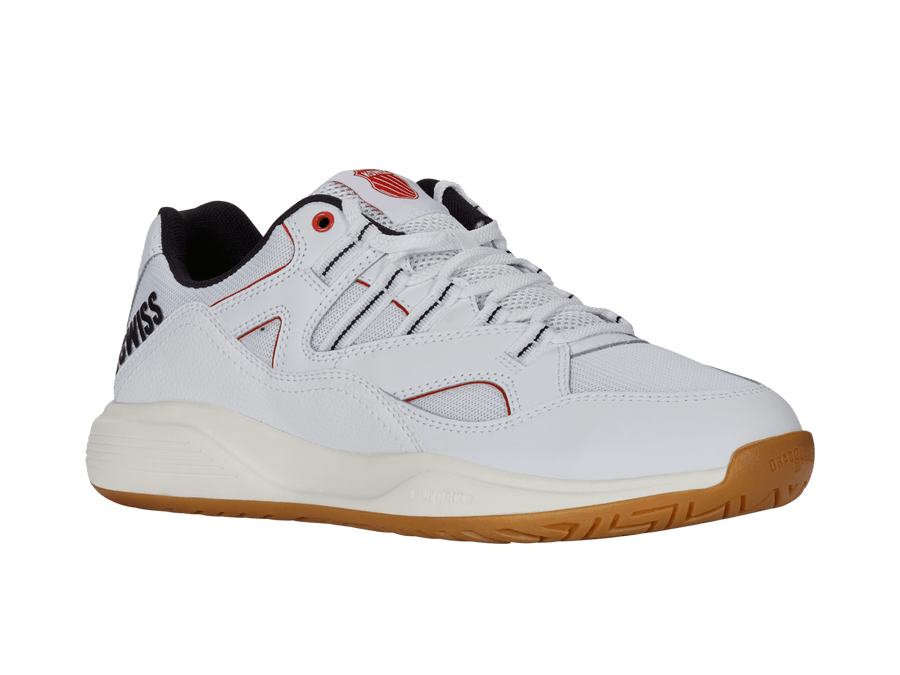 04076 - 140 - M | TURA TEAM | WHITE/BLACK/MARS RED - K - Swiss US - FOOTWEAR