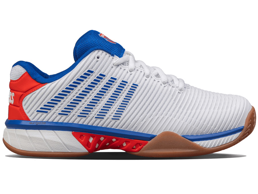 04397 - 953 - M | HYPERCOURT EXPRESS 2 INDOOR | WHITE/RED - K - Swiss US - FOOTWEAR