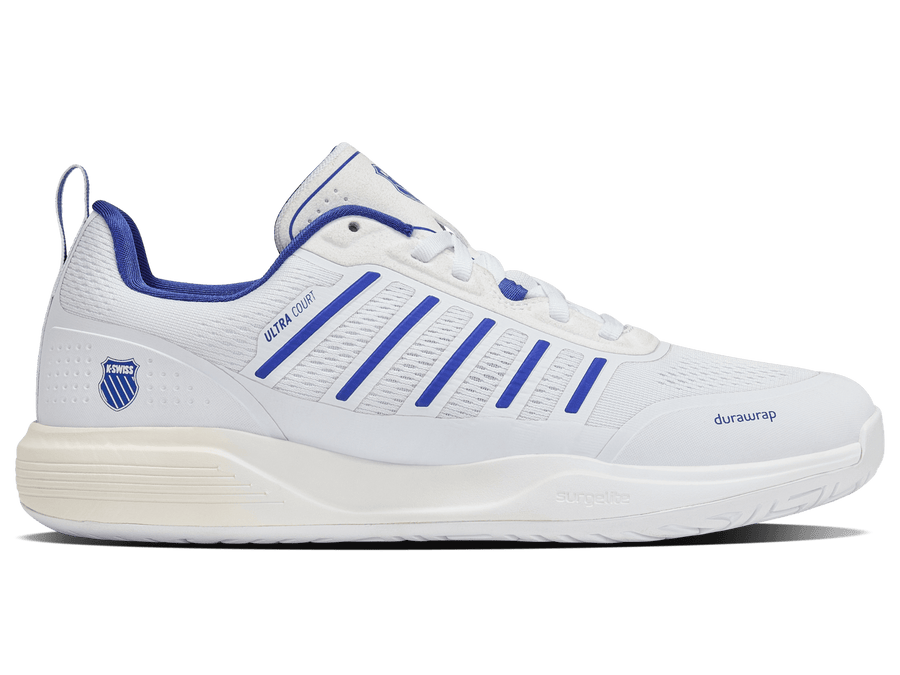 04405 - 144 - M | ULTRA COURT | WHITE/DAZZLING BLUE/EGRET - K - Swiss US - FOOTWEAR