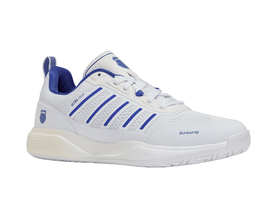 04405 - 144 - M | ULTRA COURT | WHITE/DAZZLING BLUE/EGRET - K - Swiss US - FOOTWEAR