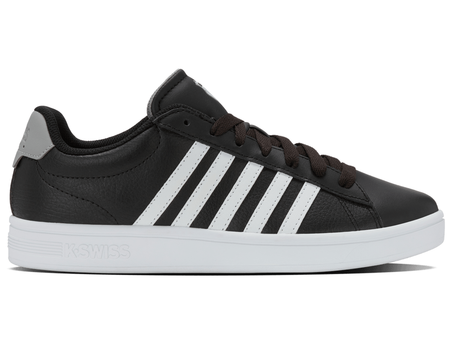 04413 - 030 - M | COURT TIEBREAK II | BLACK/WHITE/ULTIMATE GREY - K - Swiss US - FOOTWEAR