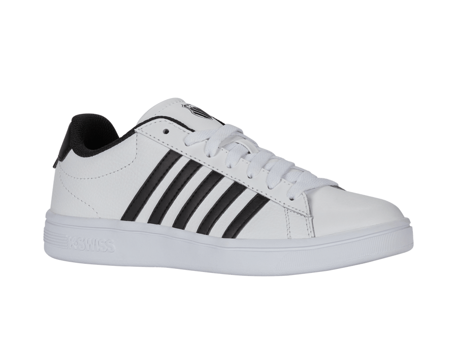 04413 - 191 - M | COURT TIEBREAK II | WHITE/BLACK/WHITE - K - Swiss US - FOOTWEAR