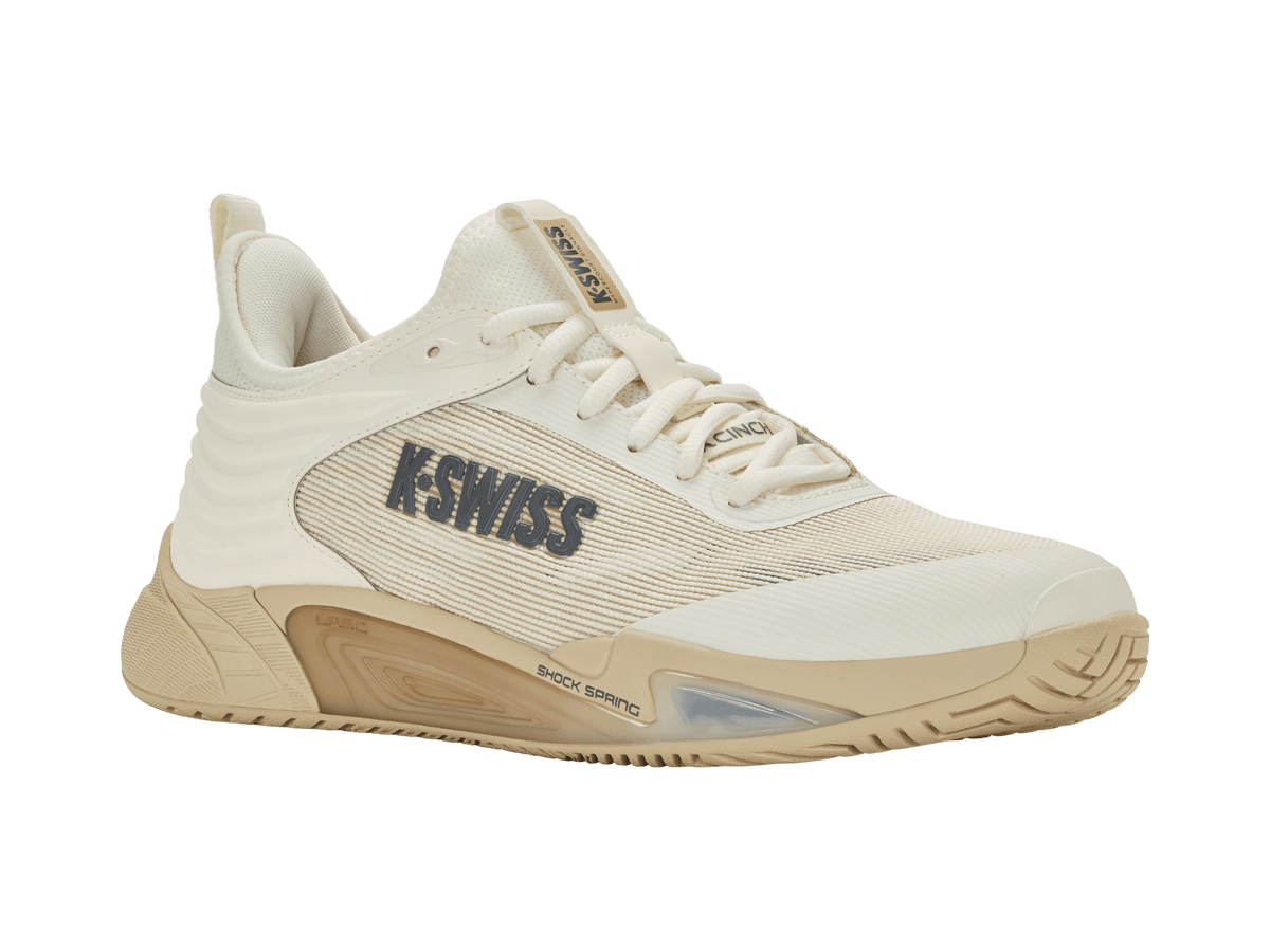 04432 - 159 - M | HYPERCOURT PINNACLE | EGRET/PALE KHAKI/TURBULENCE - K - Swiss US - FOOTWEAR