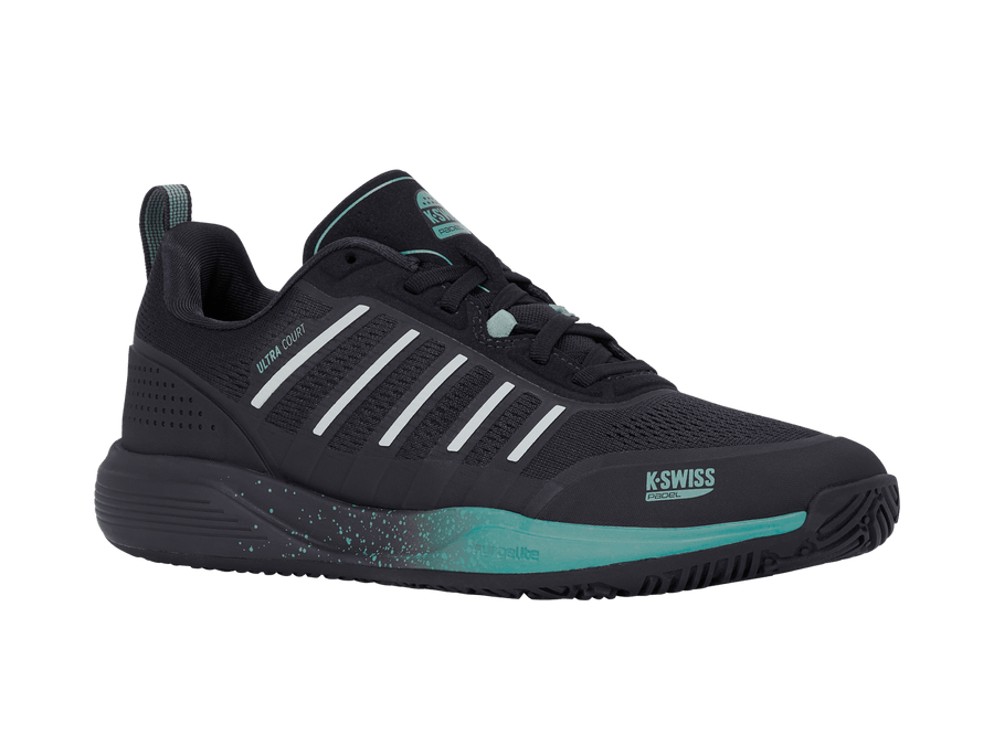 04436 - 021 - M | ULTRA COURT PADEL | CARBON/BALTIC/GLACIER GRAY - K - Swiss US - FOOTWEAR