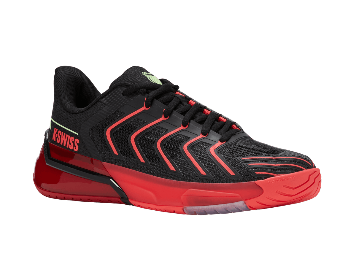 04437 - 059 - M | ULTRASHOT 4 | BLACK/NEON LAVA/CHILI PEPPER - K - Swiss US - FOOTWEAR
