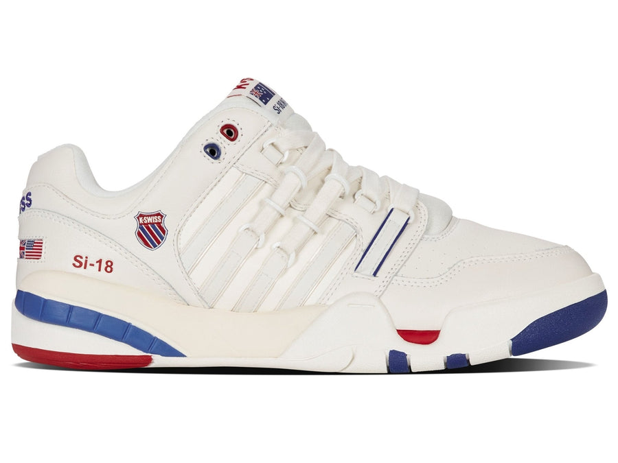 04440 - 124 - M | SI - 18 INTERNATIONAL C | BRIGHT WHITE/CLASSIC BLUE/RED (Copy) - K - Swiss US - FOOTWEAR