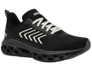 04494 - 049 - M | MELROSE TUBES LITE | BLACK/OYSTER MUSHROOM/ASPHALT/SILVER - K - Swiss US - FOOTWEAR