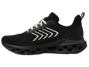 04494 - 049 - M | MELROSE TUBES LITE | BLACK/OYSTER MUSHROOM/ASPHALT/SILVER - K - Swiss US - FOOTWEAR