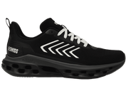 04494 - 049 - M | MELROSE TUBES LITE | BLACK/OYSTER MUSHROOM/ASPHALT/SILVER - K - Swiss US - FOOTWEAR