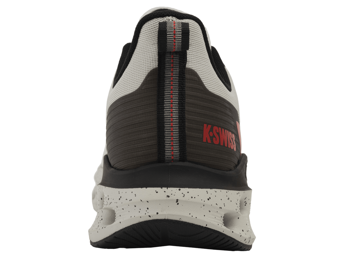 04494 - 070 - M | MELROSE TUBES LITE | OYSTER MUSHROOM/BLACK/MARS RED - K - Swiss US - FOOTWEAR