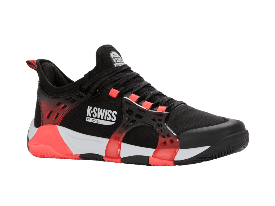 04597 - 074 - M | K - FRAME PADEL | BLACK/MICRO CHIP/NEON LAVA - K - Swiss US - FOOTWEAR