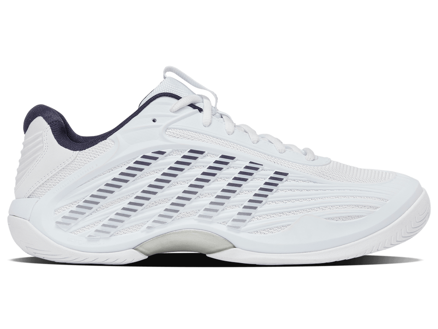 04605 - 161 - W | HYPERCOURT EXPRESS 3 2E | WHITE/PEACOAT/SILVER - K - Swiss US - FOOTWEAR