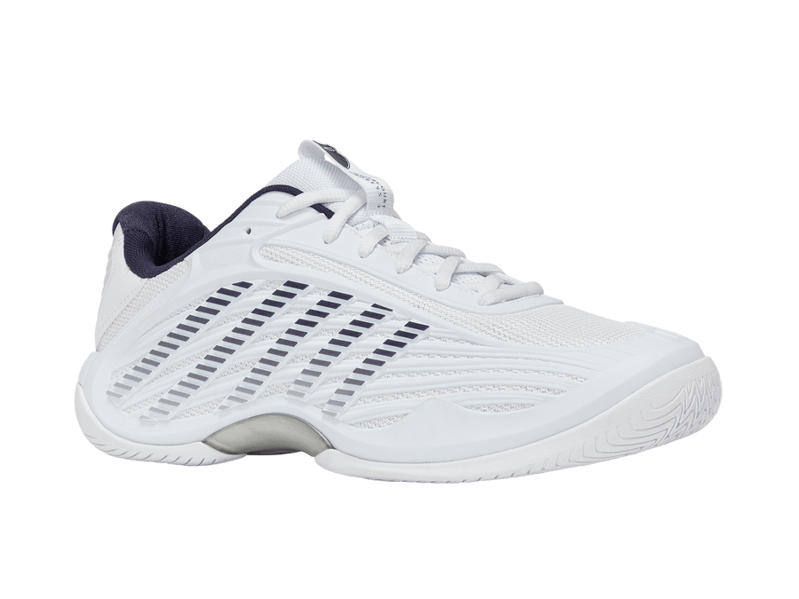 04605 - 161 - W | HYPERCOURT EXPRESS 3 2E | WHITE/PEACOAT/SILVER - K - Swiss US - FOOTWEAR