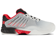 06613 - 104 - M | HYPERCOURT EXPRESS 2 | BRIGHT WHITE/STRETCH LIMO/HIGH RISK RED - K - Swiss US - FOOTWEAR