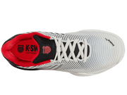 06613 - 104 - M | HYPERCOURT EXPRESS 2 | BRIGHT WHITE/STRETCH LIMO/HIGH RISK RED - K - Swiss US - FOOTWEAR