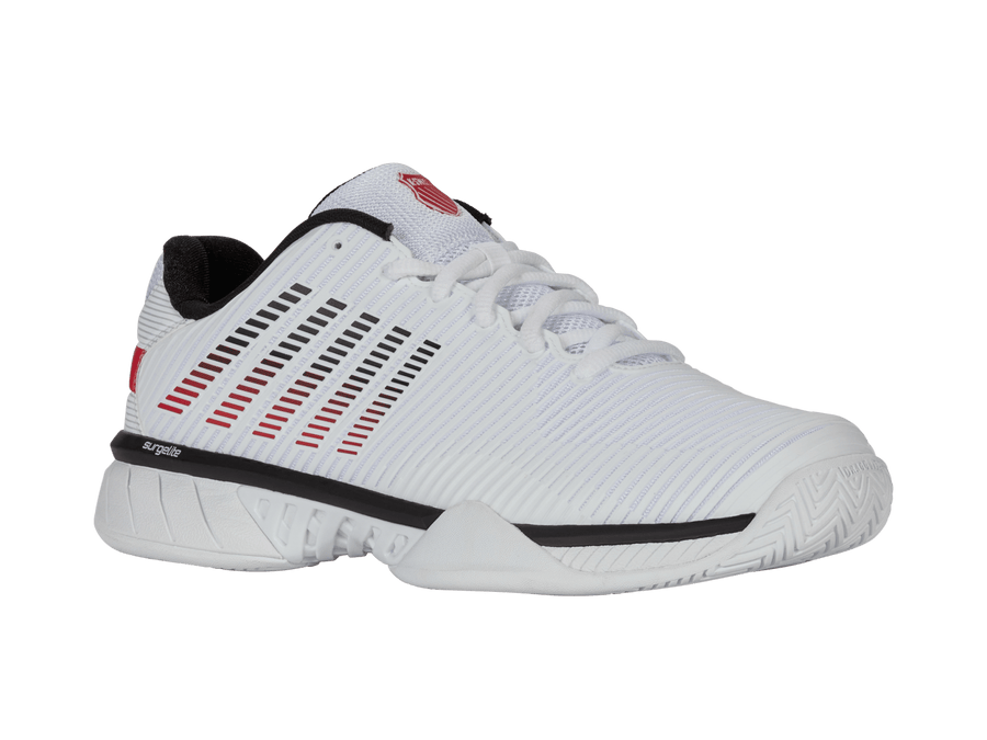 06613 - 140 - M | HYPERCOURT EXPRESS 2 | WHITE/BLACK/MARS RED - K - Swiss US - FOOTWEAR