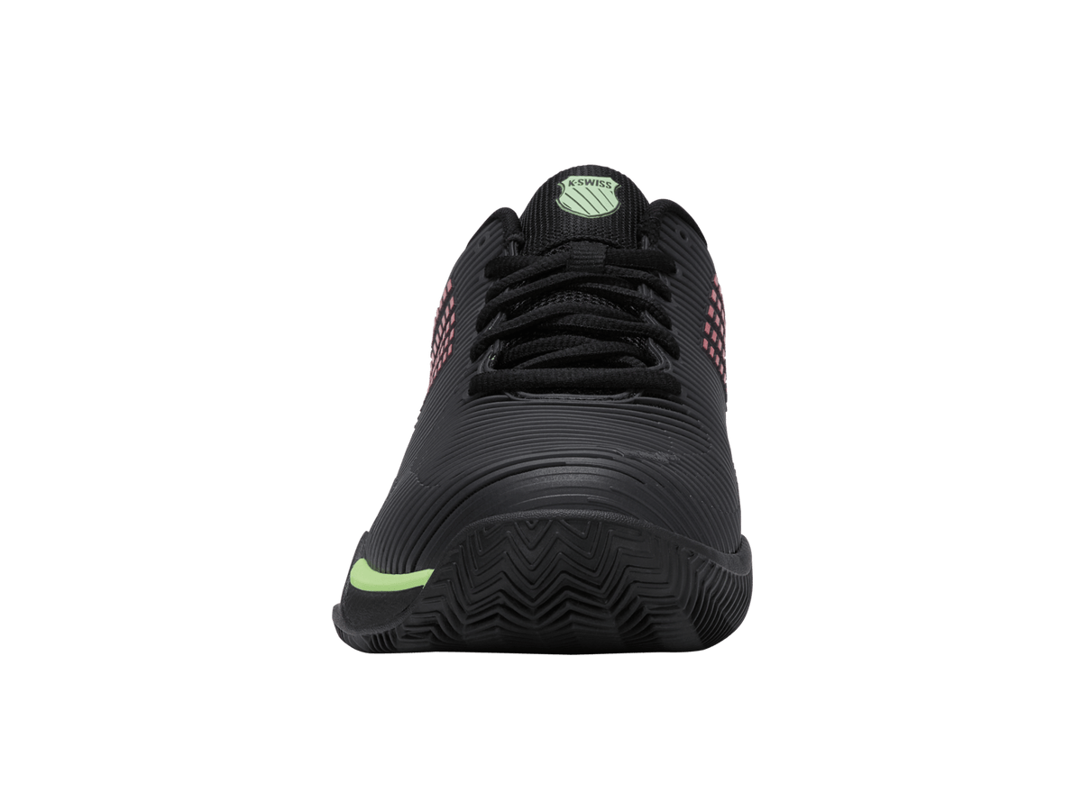 06614 - 034 - M | HYPERCOURT EXPRESS 2 CLAY | BLACK/SOFT NEON GREEN/NEON LAVA - K - Swiss US - FOOTWEAR