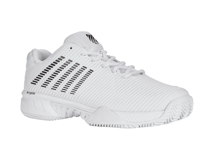 06614 - 102 - M | HYPERCOURT EXPRESS 2 CLAY | WHITE/BLACK - K - Swiss US - FOOTWEAR