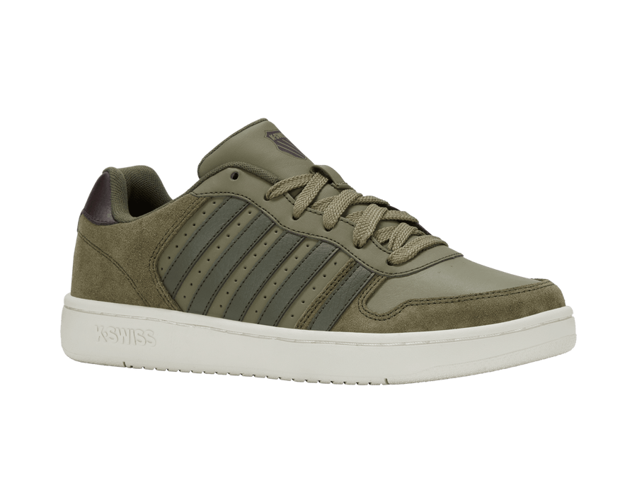 06931 - 374 - M | COURT PALISADES | BURNT OLIVE/LIGHT GRAY/GRAPE LEAF/BLACK COFFEE - K - Swiss US - FOOTWEAR