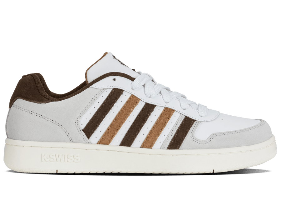 06931 - 919 - M | COURT PALISADES | WHITE/TOASTED COCONUT/CHOCOLATE BROWN - K - Swiss US - FOOTWEAR