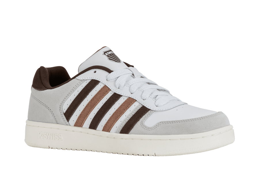 06931 - 919 - M | COURT PALISADES | WHITE/TOASTED COCONUT/CHOCOLATE BROWN - K - Swiss US - FOOTWEAR