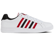 07011 - 146 - M | COURT TIEBREAK | WHITE/JESTER RED/BLACK - K - Swiss US - FOOTWEAR