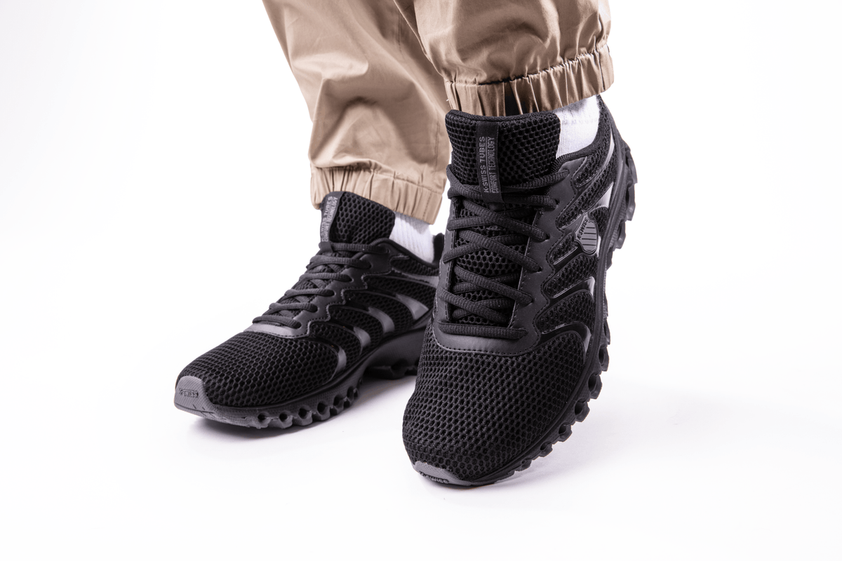 07112 - 011 - XW | TUBES 200 | BLACK/CHARCOAL - K - Swiss US - FOOTWEAR