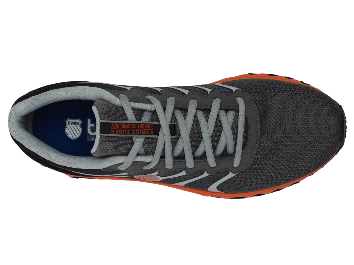 07112 - 088 - M | TUBES 200 | MIRAGE GREY/MANDARIN RED - K - Swiss US - FOOTWEAR