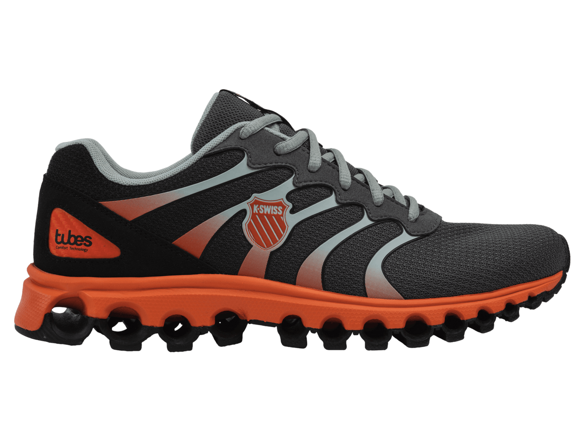 07112 - 088 - M | TUBES 200 | MIRAGE GREY/MANDARIN RED - K - Swiss US - FOOTWEAR