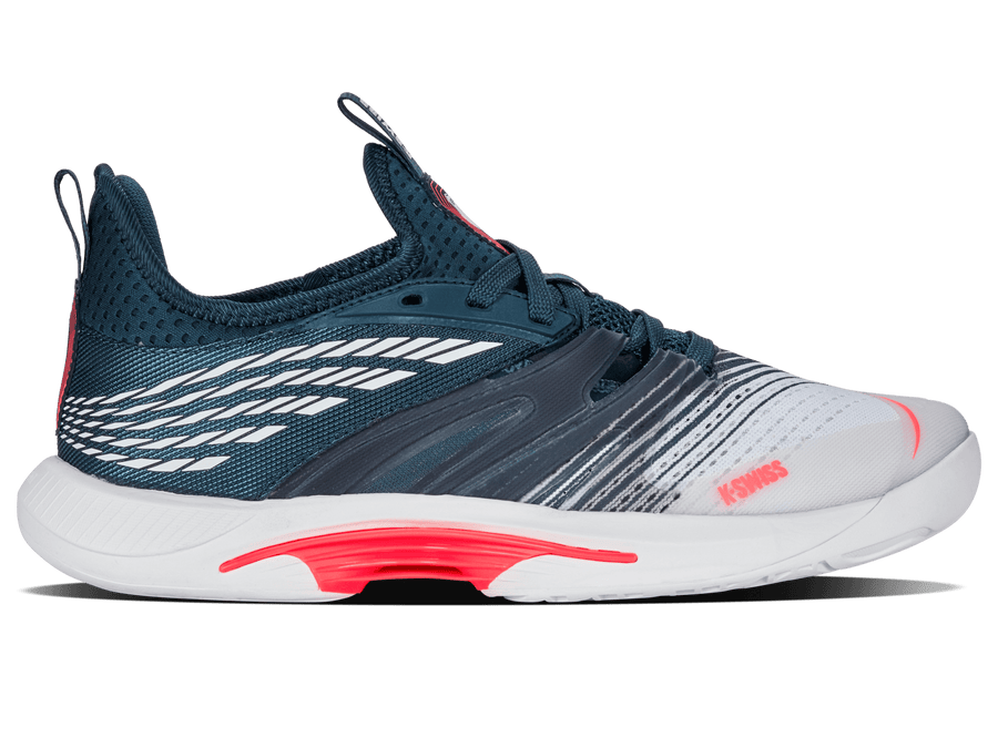 07392 - 129 - M | SPEEDTRAC | WHITE/STARGAZER/NEON BLAZE - K - Swiss US - FOOTWEAR