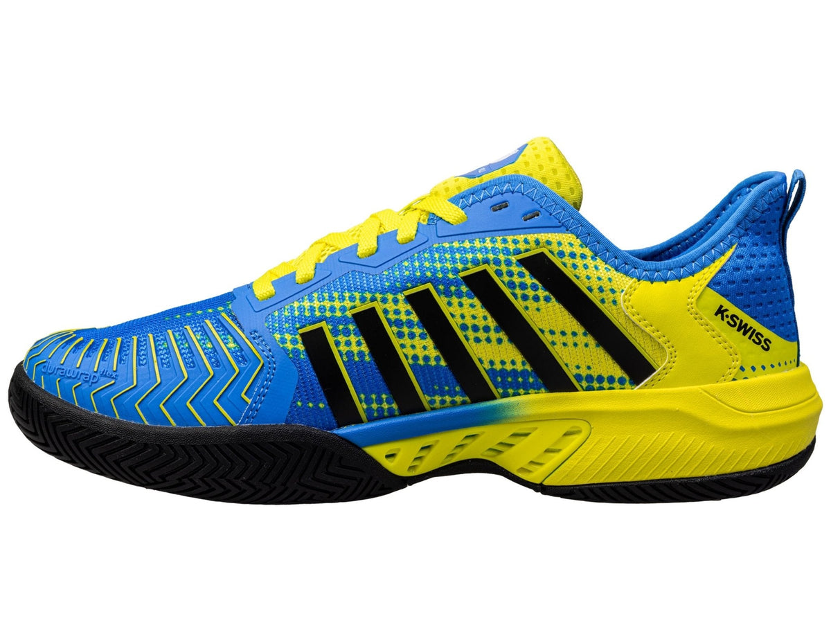 07916 - 464 - M | PICKLEBALL SUPREME | BRILLIANT BLUE / OPTIC YELLOW / BLACK - K - Swiss US - FOOTWEAR