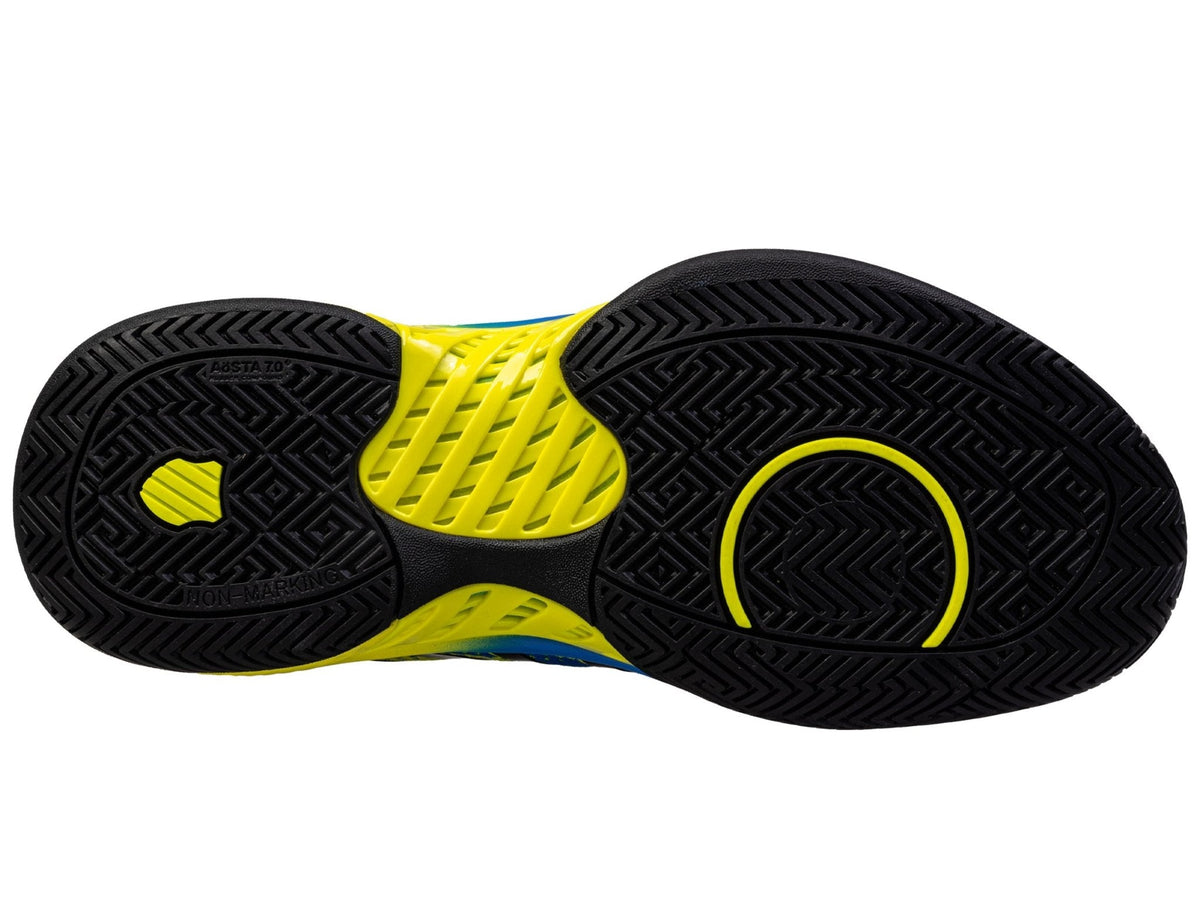 07916 - 464 - M | PICKLEBALL SUPREME | BRILLIANT BLUE / OPTIC YELLOW / BLACK - K - Swiss US - FOOTWEAR