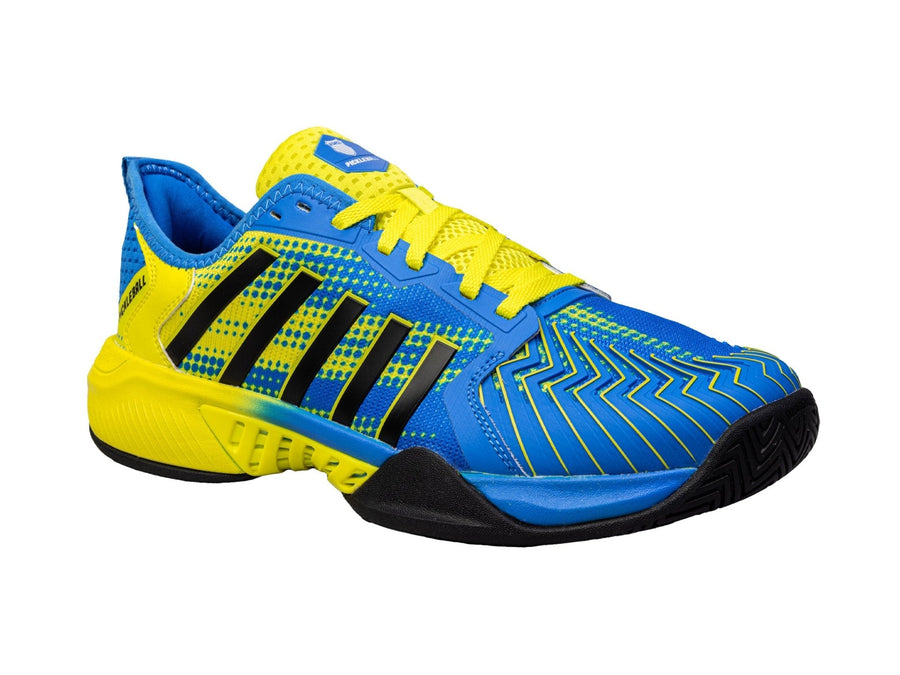 07916 - 464 - M | PICKLEBALL SUPREME | BRILLIANT BLUE / OPTIC YELLOW / BLACK - K - Swiss US - FOOTWEAR