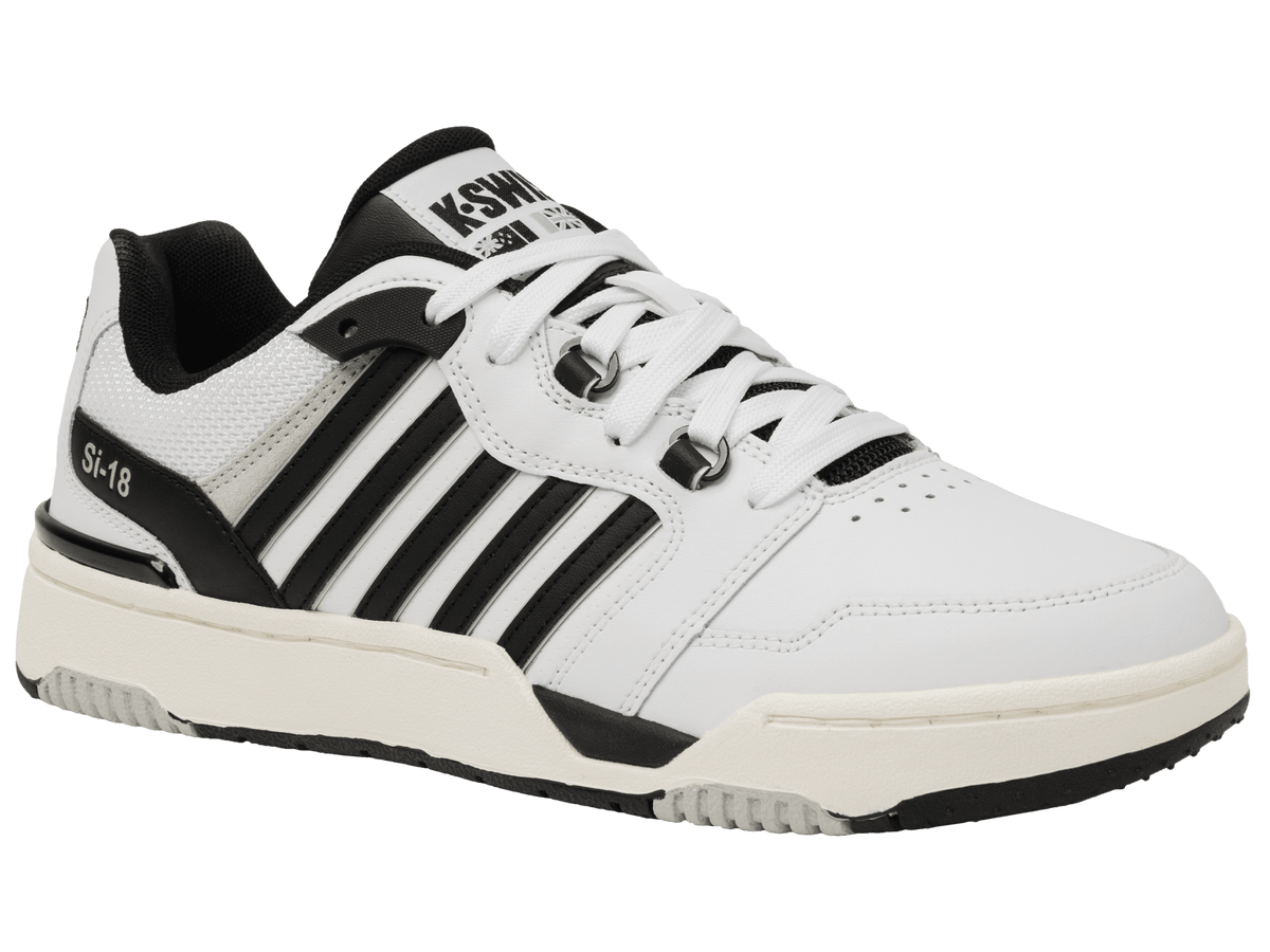 08531 - 144 - M | SI - 18 RIVAL | WHITE/GRAY/BLACK - K - Swiss US - FOOTWEAR