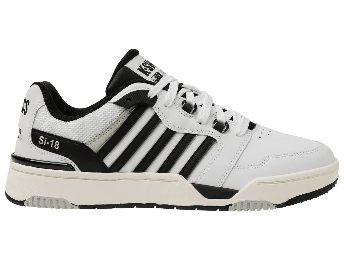 08531 - 144 - M | SI - 18 RIVAL | WHITE/GRAY/BLACK - K - Swiss US - FOOTWEAR