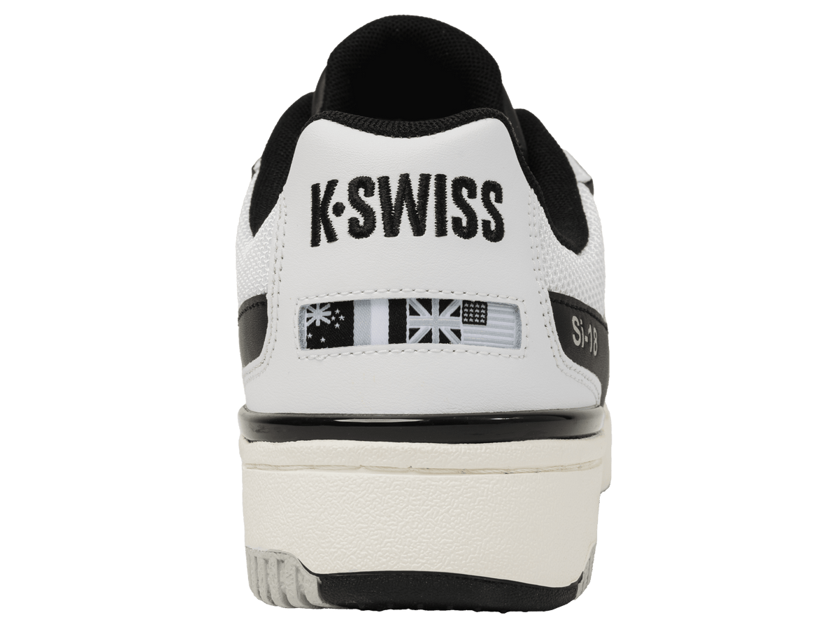08531 - 144 - M | SI - 18 RIVAL | WHITE/GRAY/BLACK - K - Swiss US - FOOTWEAR