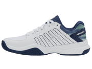 08552 - 185 - M | COURT EXPRESS PICKLEBALL | WHITE/OCEANA/PATINA GREEN - K - Swiss US - FOOTWEAR