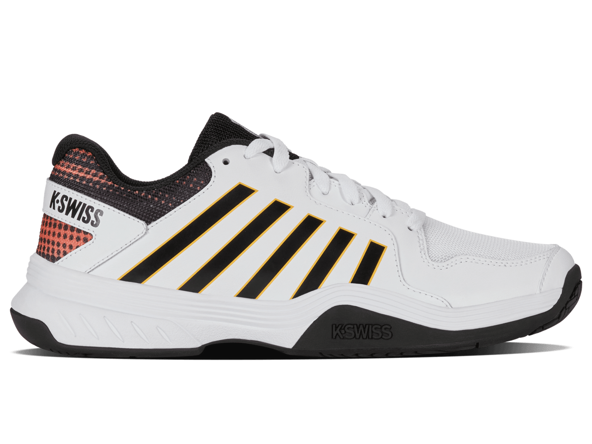 08552 - 969 - M | COURT EXPRESS PICKLEBALL | WHITE/DUBARRY/DAFFODIL - K - Swiss US - FOOTWEAR